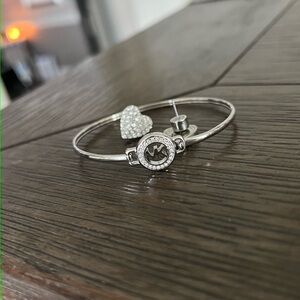 MK Bracelet & earring set